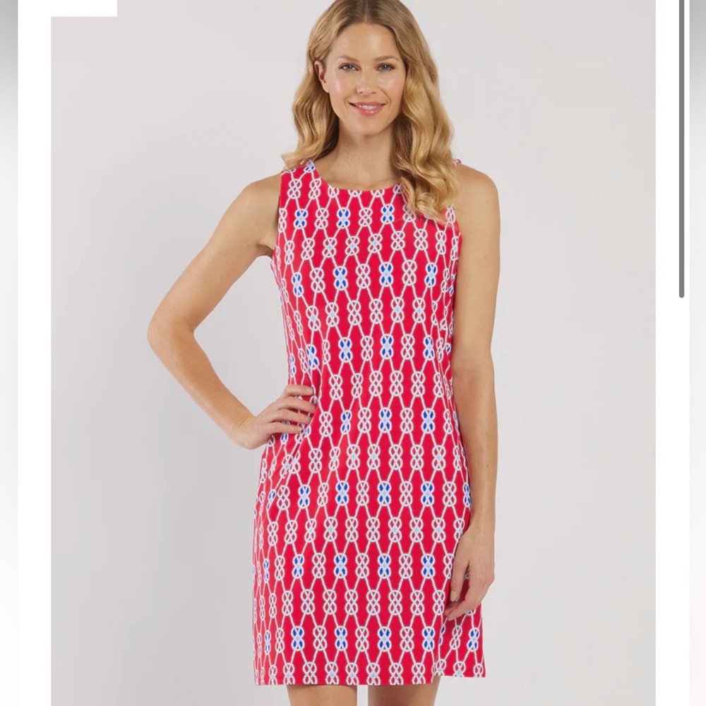 Jude Connally Beth Links Geo Jude Cloth Dress Medium